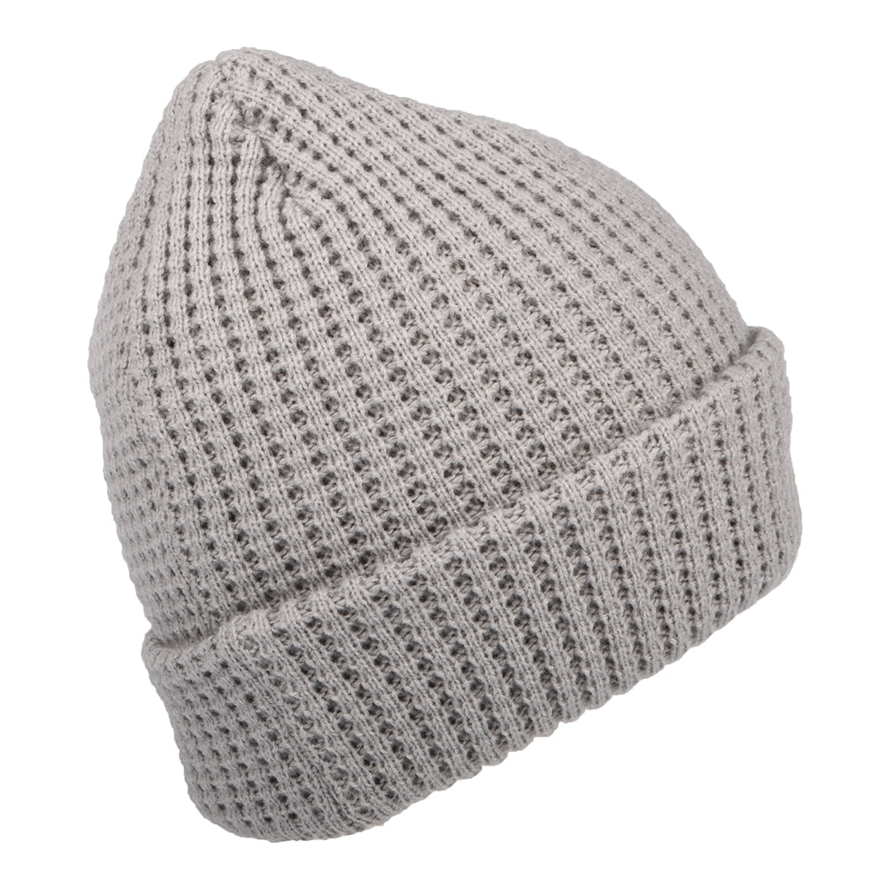 Bonnet à Revers NBA Team Waffle Knit L.A. Lakers gris NEW ERA