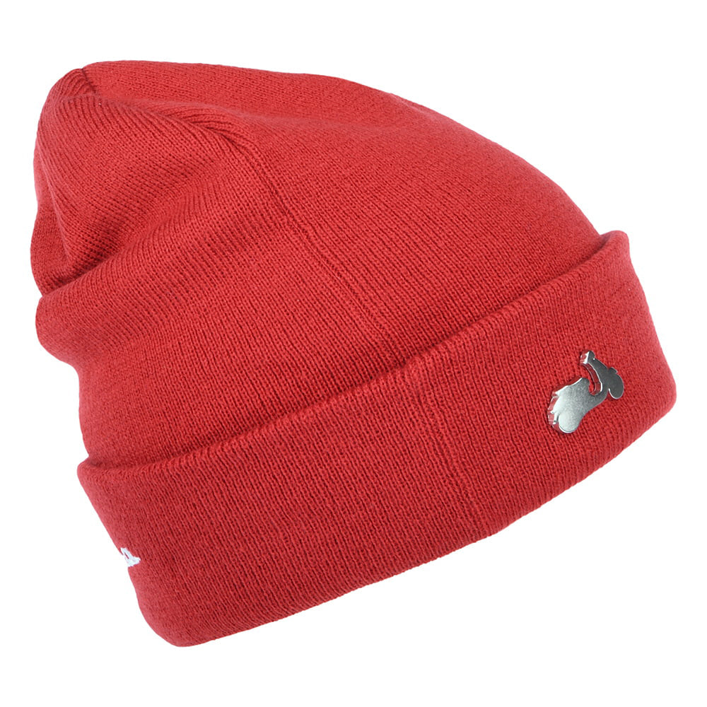 Bonnet Cuff Knit Metal Bike Vespa rouge NEW ERA