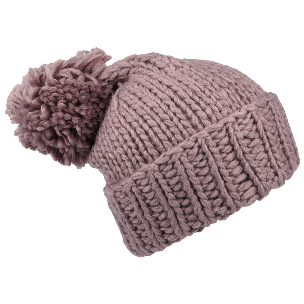 Bonnet à Pompon Femme City Coziest mauve THE NORTH FACE
