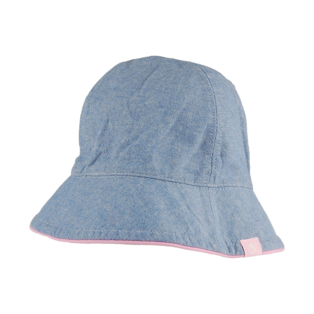 Chapeau Bob Bébé Réversible Sunseeker bleu JOULES