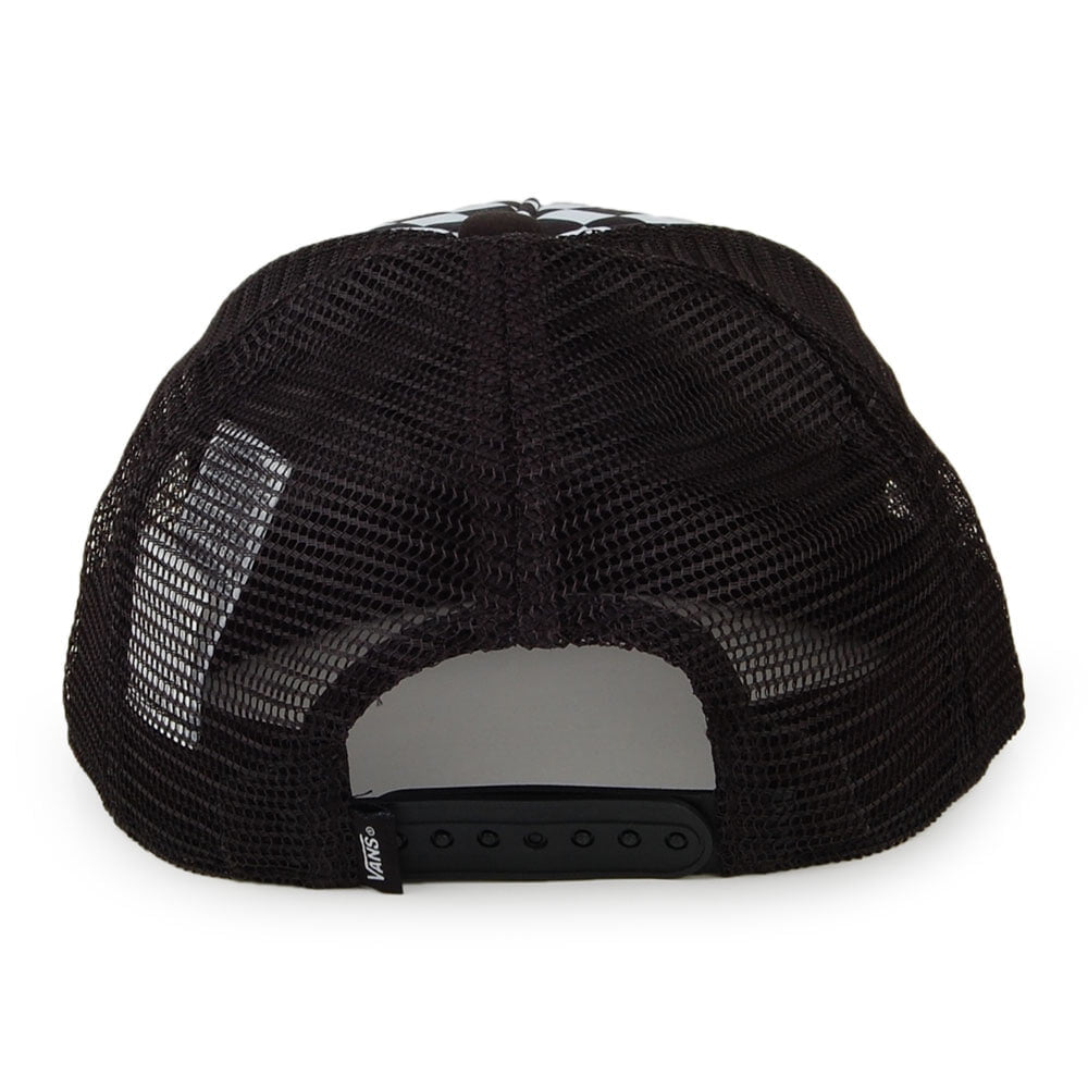 Casquette Trucker Enfant Classic Patch Checkerboard noir-blanc VANS