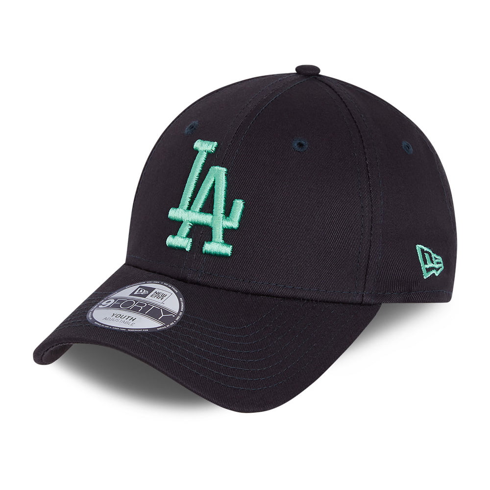 Casquette Enfant 9FORTY MLB League Essential L.A. Dodgers bleu marine-cyan NEW ERA