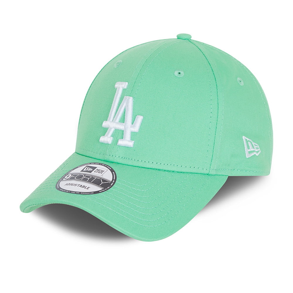 Casquette Enfant 9FORTY MLB League Essential L.A. Dodgers menthe-blanc NEW ERA