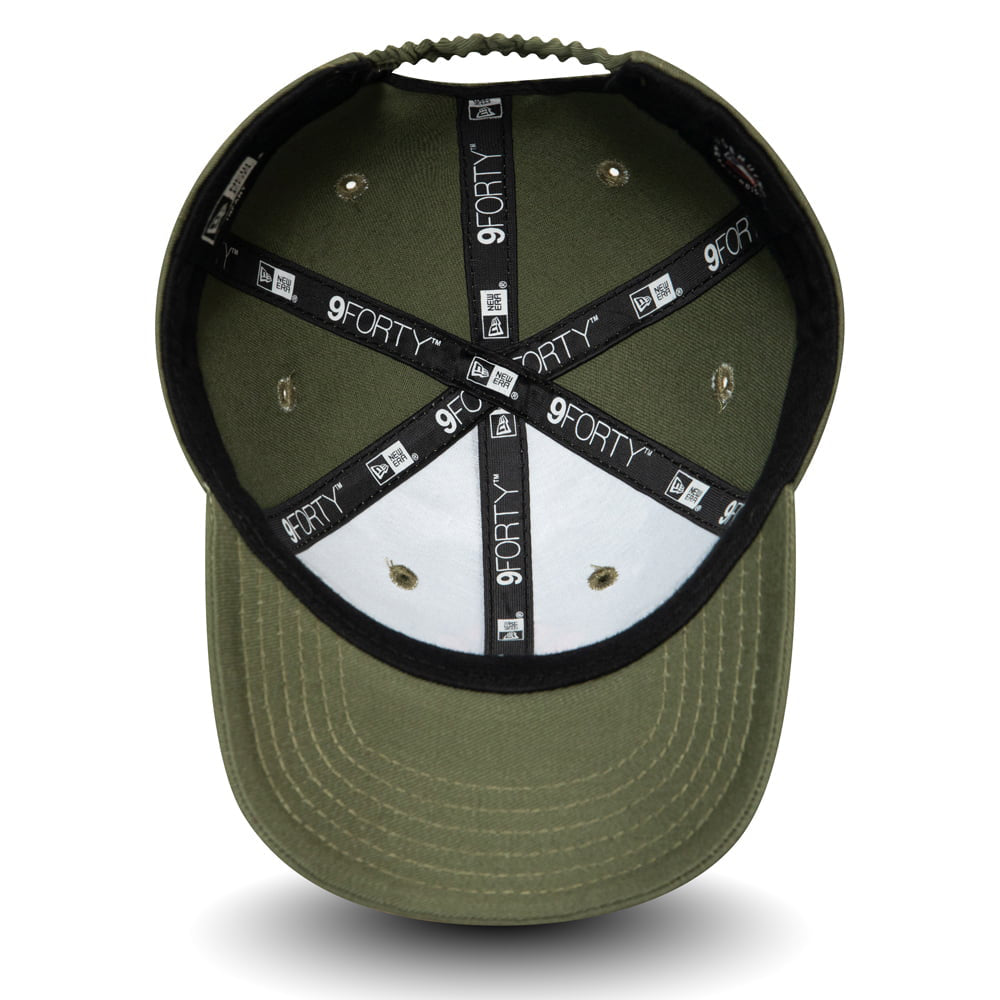 Casquette Bébé 9FORTY MLB League Essential New York Yankees olive-orange NEW ERA