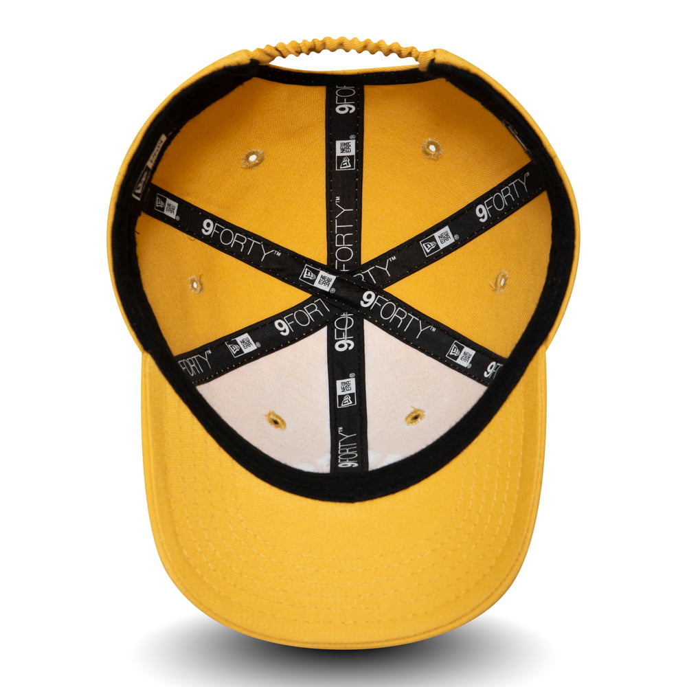 Casquette Bébé 9FORTY MLB League Essential New York Yankees jaune-blanc NEW ERA