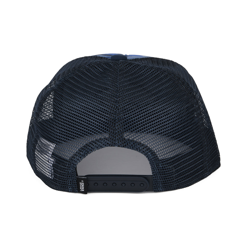 Casquette Trucker Enfant Classic Patch Flame bleu VANS