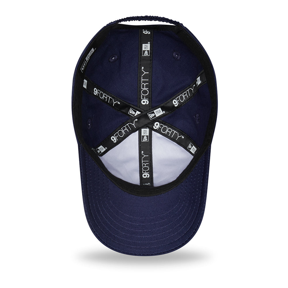 Casquette Bébé 9FORTY Icon Fire Engine bleu marine NEW ERA