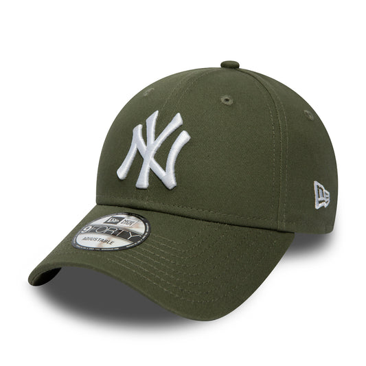 Casquette 9FORTY League Essential New York Yankees olive-blanc NEW ERA