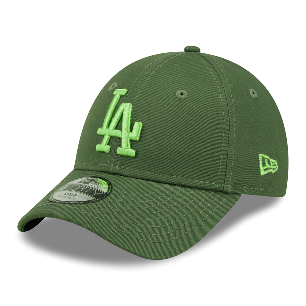 New Era LOS ANGELES DODGERS LEAGUE ESSENTIAL FORTY BASEBALL - Casquette - grün/vert New Era LOS ANGELES DODGERS LEAGUE ESSENTIAL FORTY BASEBALL - Casquette - grün/vert