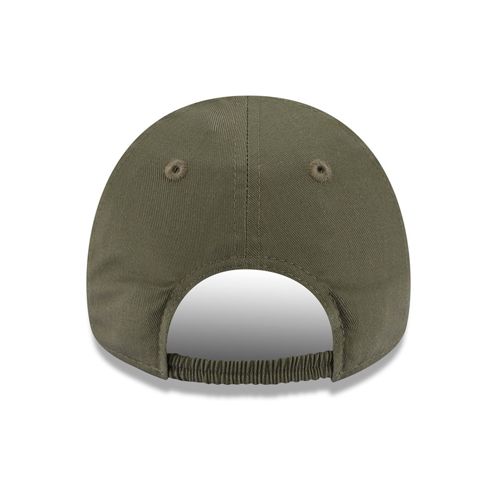 Casquette Bébé 9FORTY MLB Outdoor New York Yankees olive-blanc NEW ERA