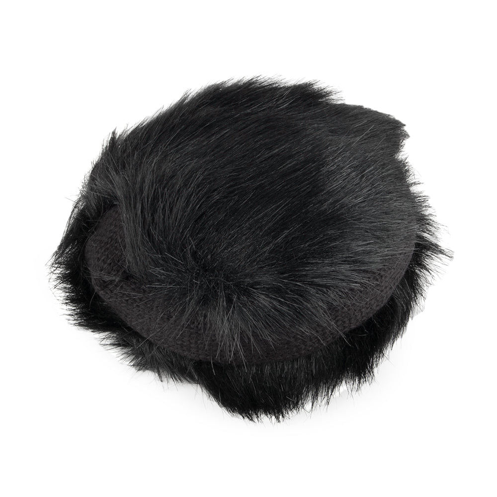 Cache-Oreilles en Fausse Fourrure noir VILLAGE HATS