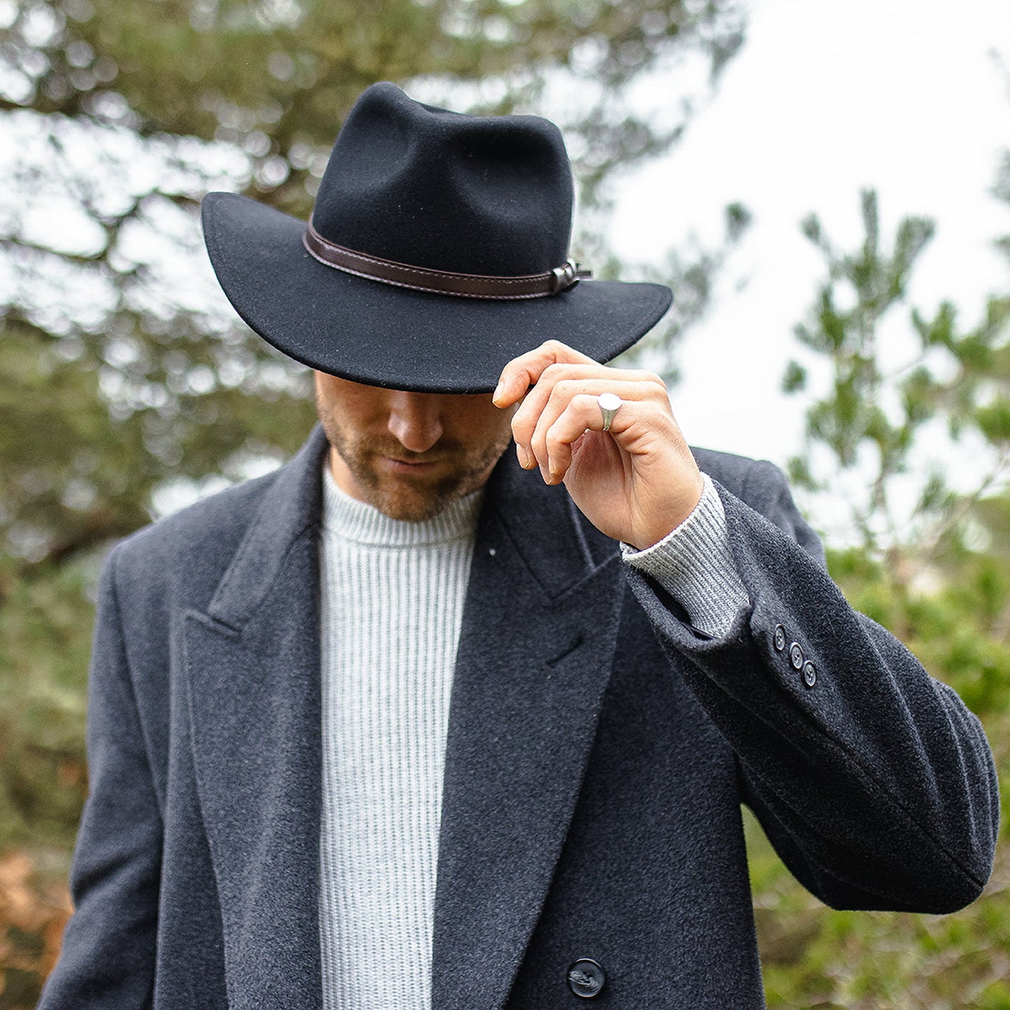 Chapeau Australien Déformable noir JAXON & JAMES - VENTE EN GROS