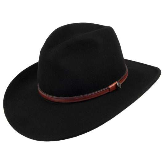 Chapeau de Cowboy Sedona noir JAXON & JAMES - VENTE EN GROS