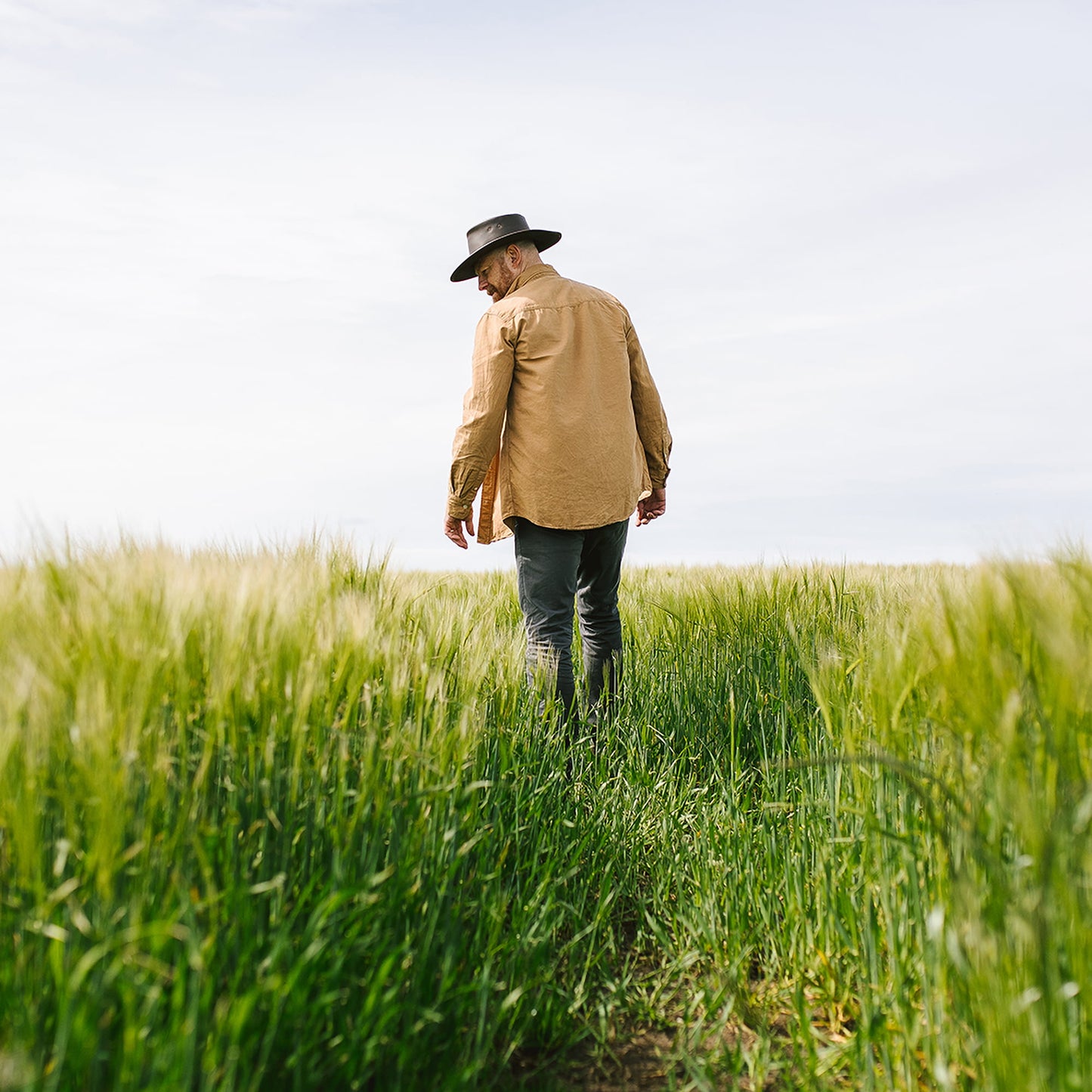 Chapeau Australien Déformable en Cuir marron JAXON & JAMES - VENTE EN GROS