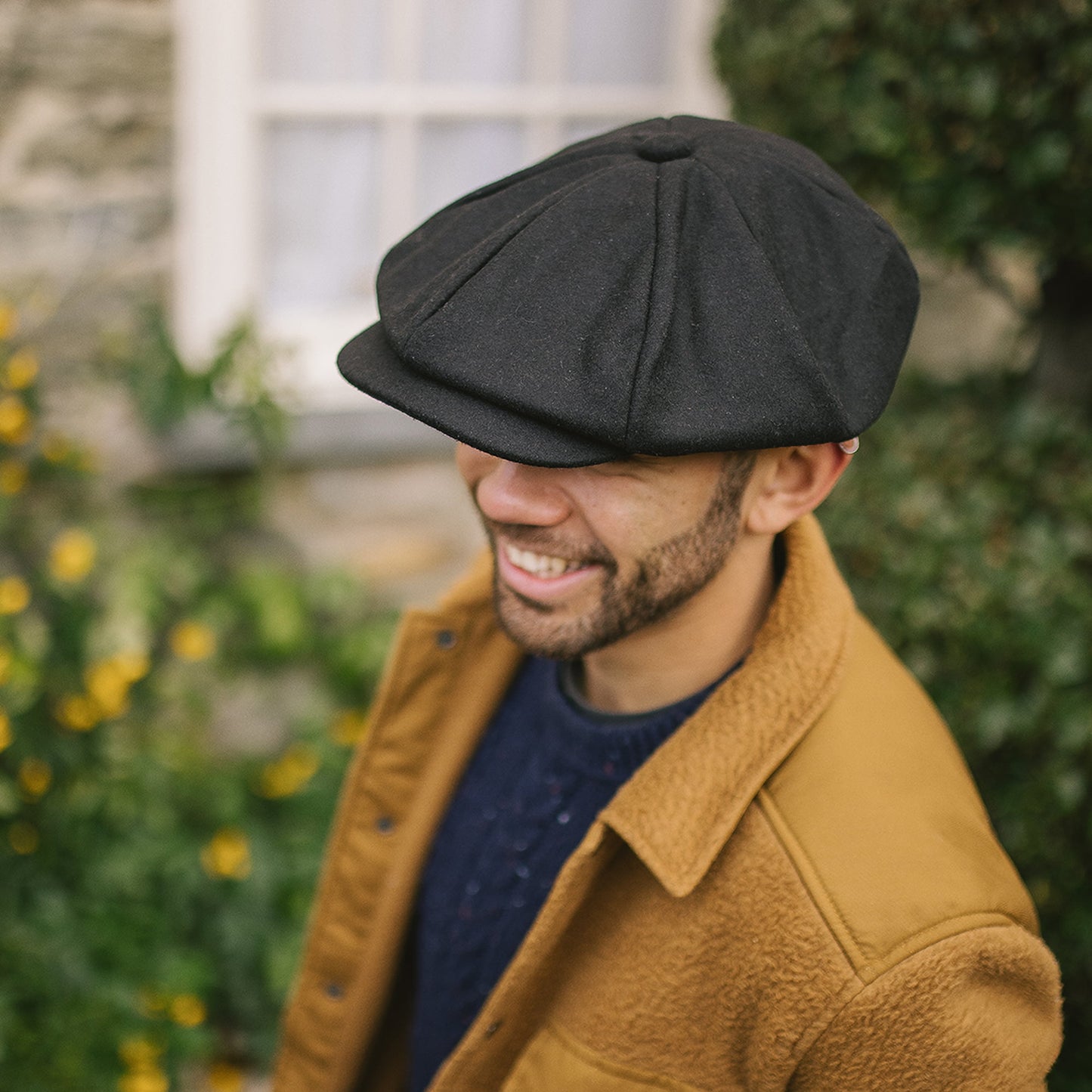 Casquette Gavroche La Grosse Pomme noir JAXON & JAMES - VENTE EN GROS