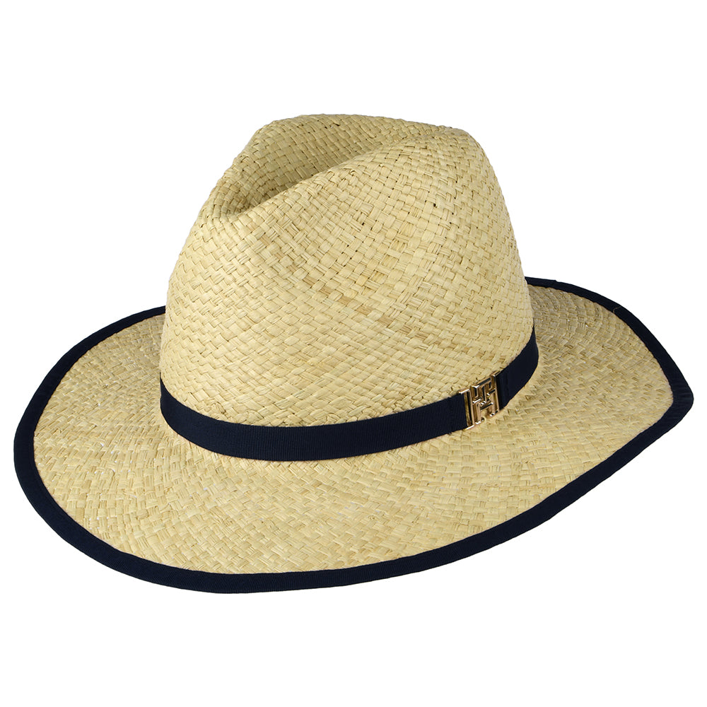 Chapeau Fedora Été en Paille Beach naturel TOMMY HILFIGER