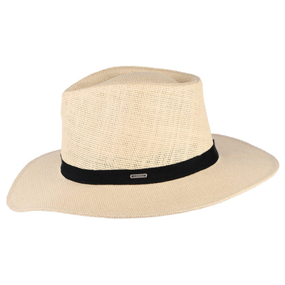 Chapeau Fedora en Paille Toyo Pliable Carolina naturel BRIXTON