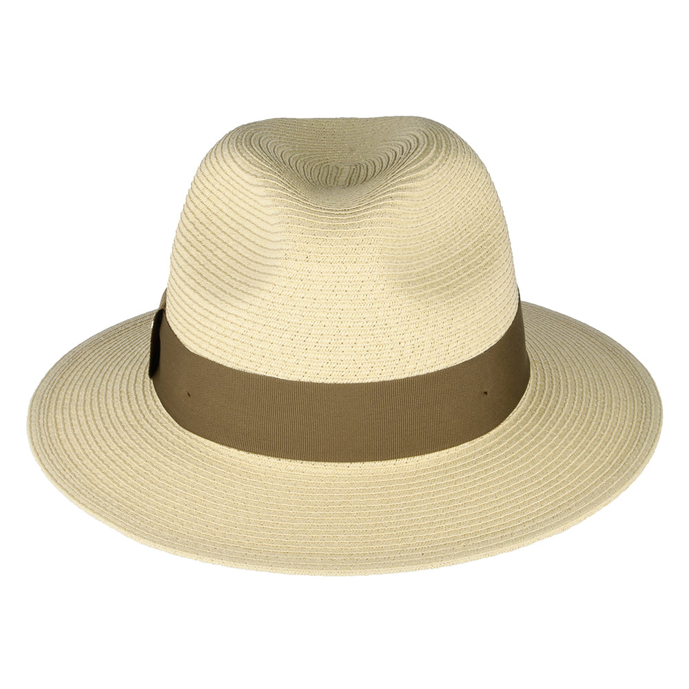 Chapeau Fedora en Paille Toyo Sienna naturel-marron FAILSWORTH