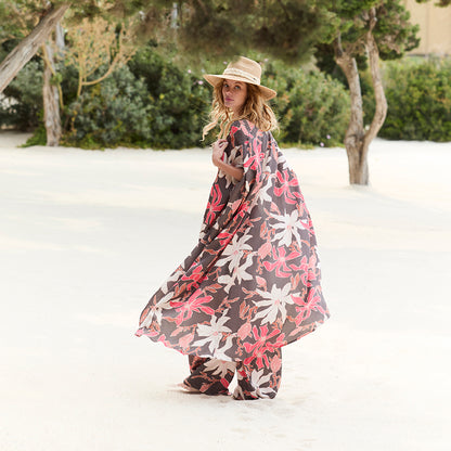 Chapeau Fedora en Paille Toyo Wandeer marron clair BARTS