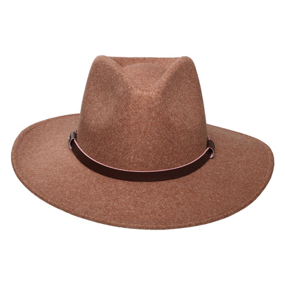 Chapeau Fedora Safari Provato Knit Jolene noix de pécan SCALA