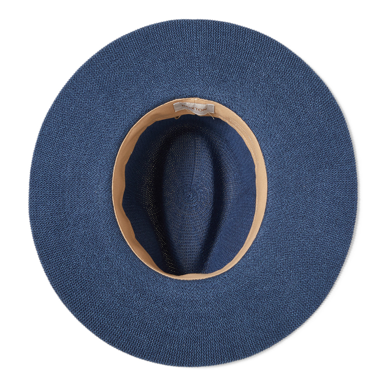 Chapeau Fedora Tricot Pliable Lyons bleu foncé BRIXTON
