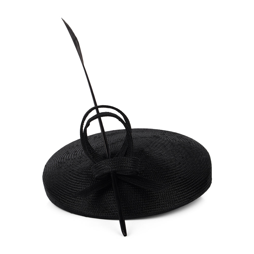 Chapeau Calot en Paille Pippa noir WHITELEY