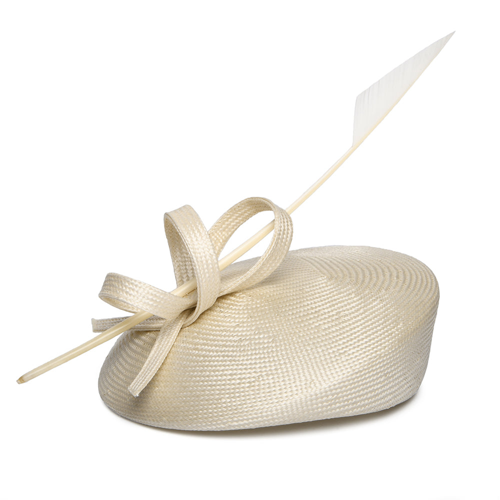 Chapeau Calot en Paille Pippa ivoire WHITELEY