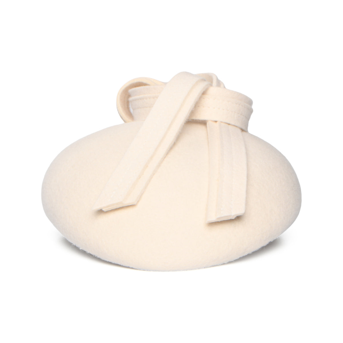 Chapeau Calot en Laine Rachel blanc hiver WHITELEY