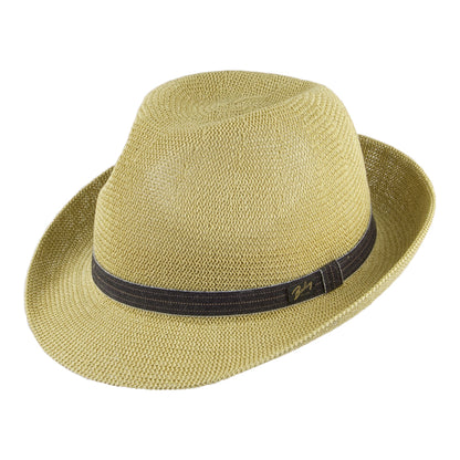 Chapeau Trilby en Paille Toyo Elliot naturel BAILEY