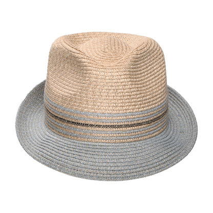 Chapeau Trilby en Paille Toyo Hooper naturel BAILEY