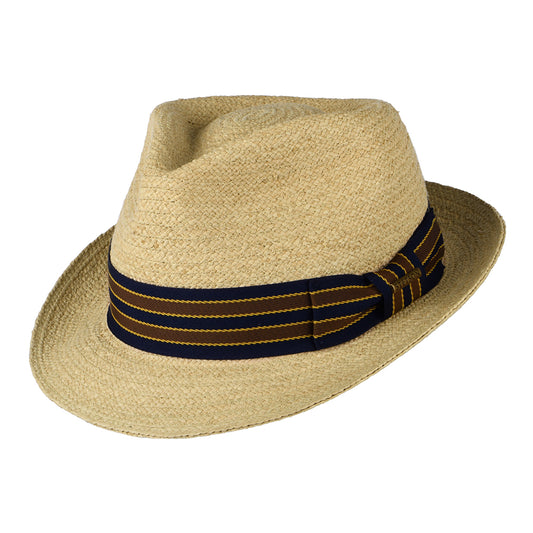 Chapeau Trilby en Raphia Player naturel STETSON