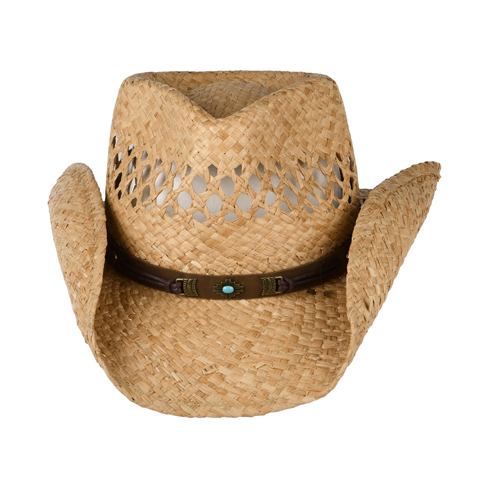 Chapeau de Cowboy en Raphia Ventilé naturel STETSON
