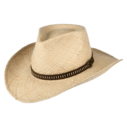 Chapeau de Cowboy Western en Raphia naturel STETSON