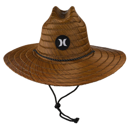 Chapeau Lifeguard en Paille Weekender marron HURLEY