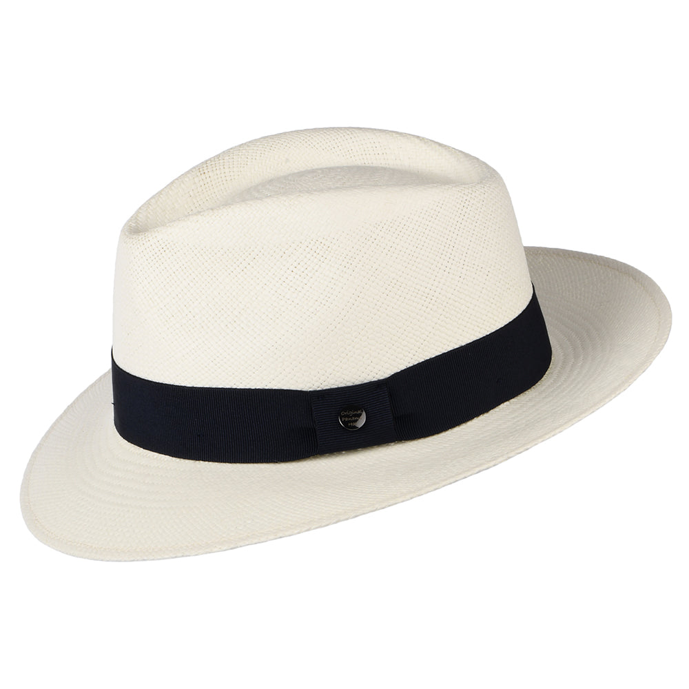 Chapeau Panama Fedora Safari Sydney décoloré CITY SPORT