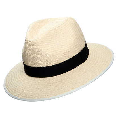 Chapeau Panama Fedora Safari à Bord Baissé naturel CHRISTYS
