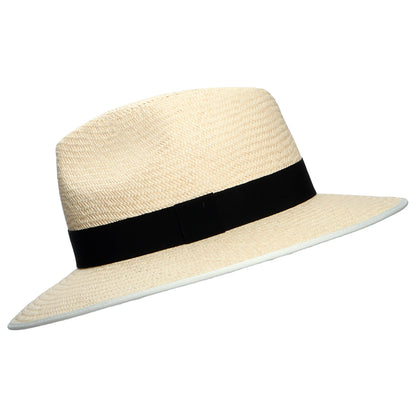 Chapeau Panama Fedora Safari à Bord Baissé naturel CHRISTYS