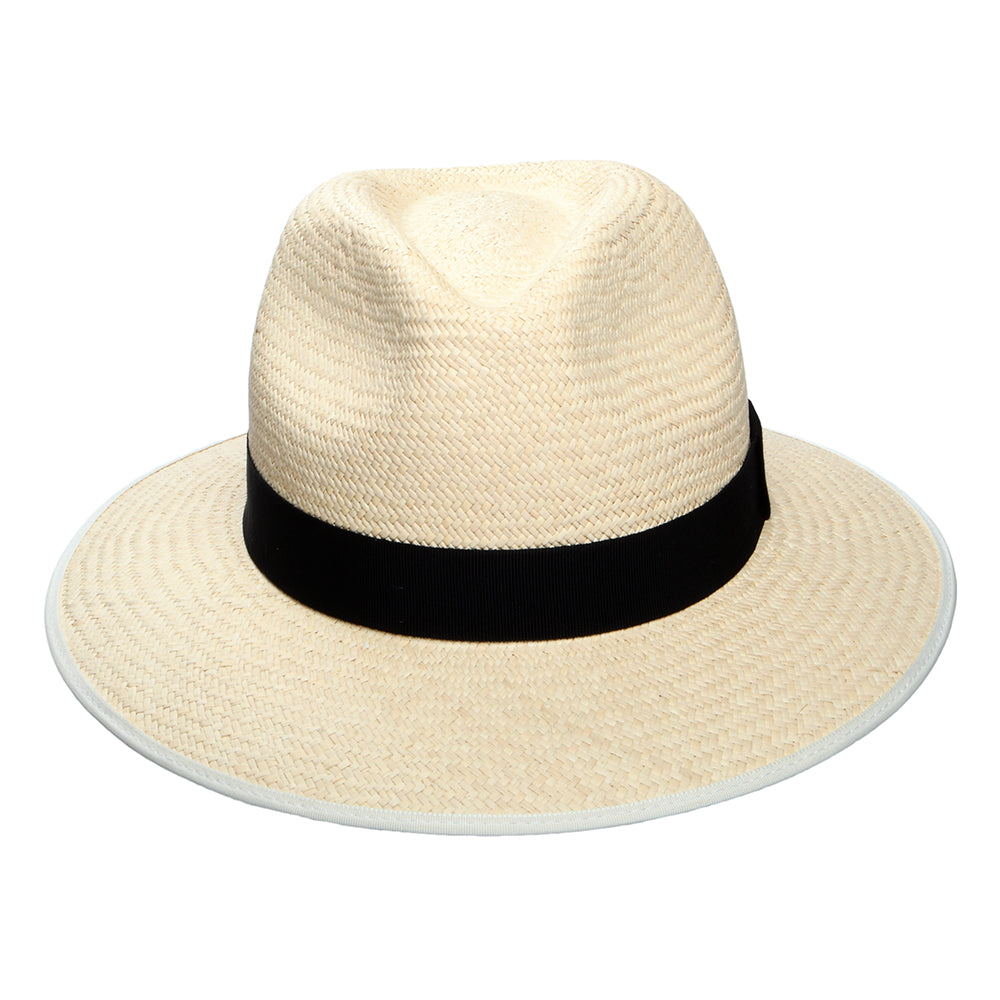 Chapeau Panama Fedora Safari à Bord Baissé naturel CHRISTYS