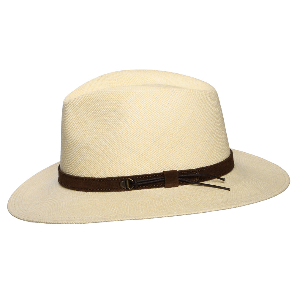 Chapeau Panama Fedora Safari Cheltenham naturel WHITELEY