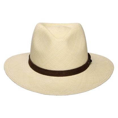Chapeau Panama Fedora Safari Cheltenham naturel WHITELEY