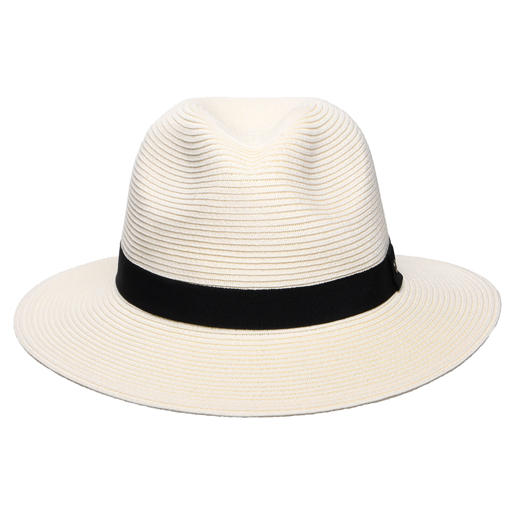 Chapeau Fedora Havana en Paille Toyo crème SUNDAY AFTERNOONS