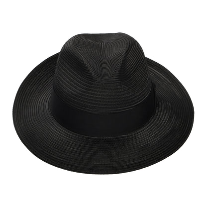 Chapeau Fedora Été Max noir BAILEY