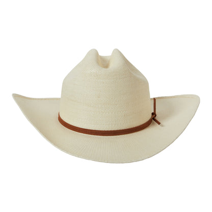 Chapeau de Cowboy en Paille Toyo Laredo ivoire BRIXTON