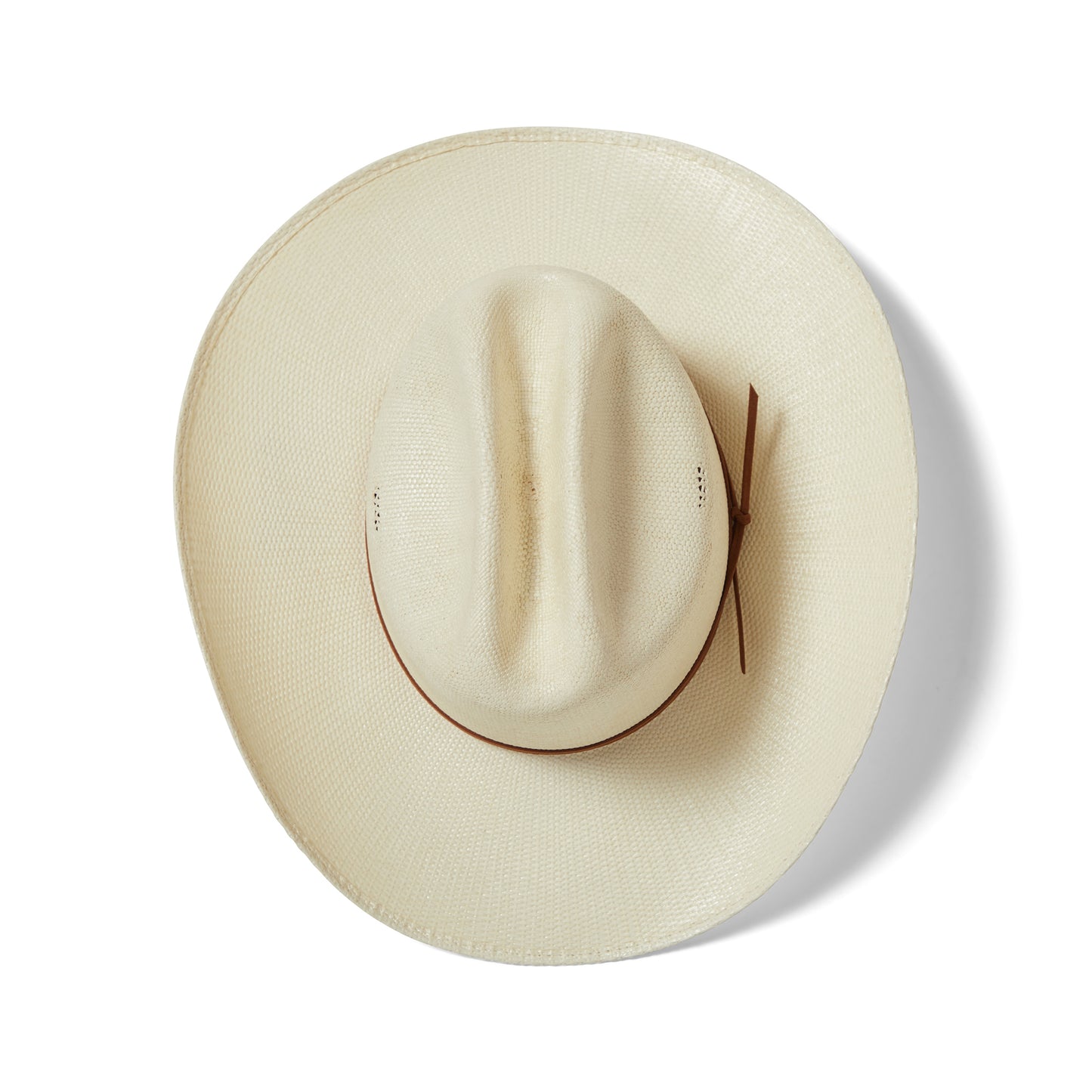 Chapeau de Cowboy en Paille Toyo Laredo ivoire BRIXTON