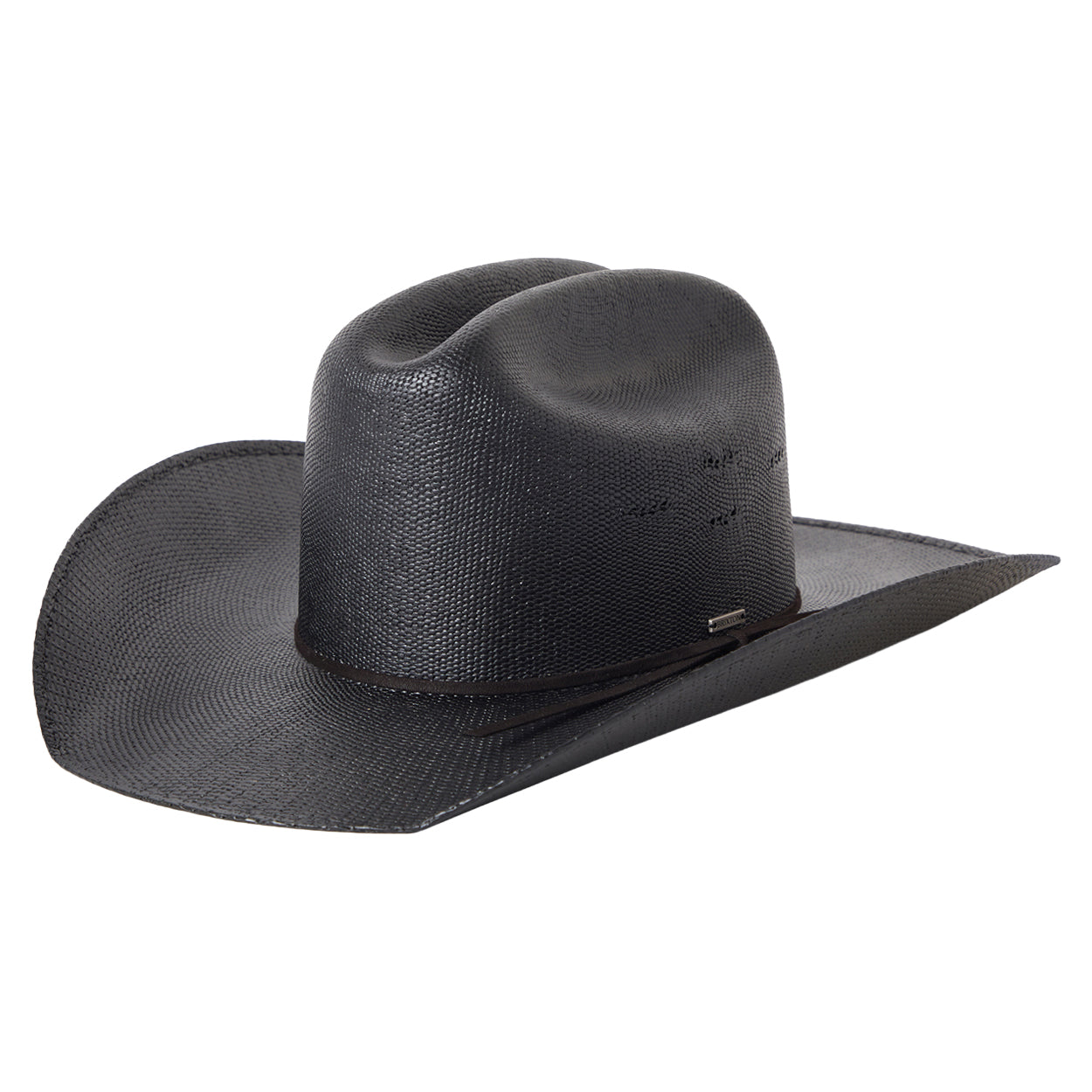 Chapeau de Cowboy en Paille Toyo Laredo noir BRIXTON