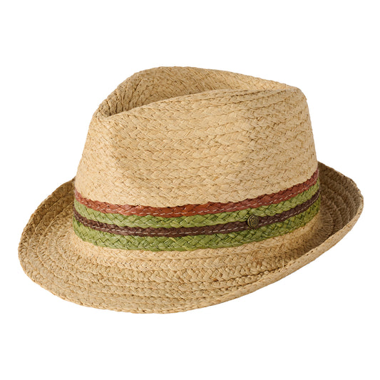 Chapeau Trilby en Raphia Algarve naturel FAILSWORTH