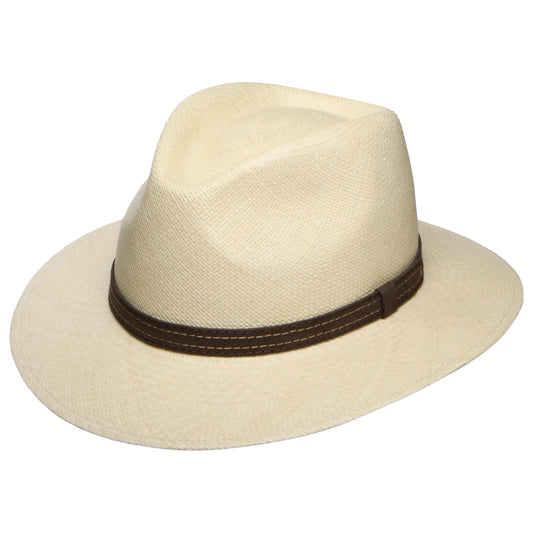 Chapeau Panama Fedora Safari Traveller naturel CITY SPORT