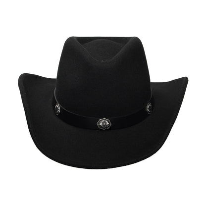Chapeau de Cowboy en Laine Feutrée Déformable Hydrofuge Tamalo noir STETSON