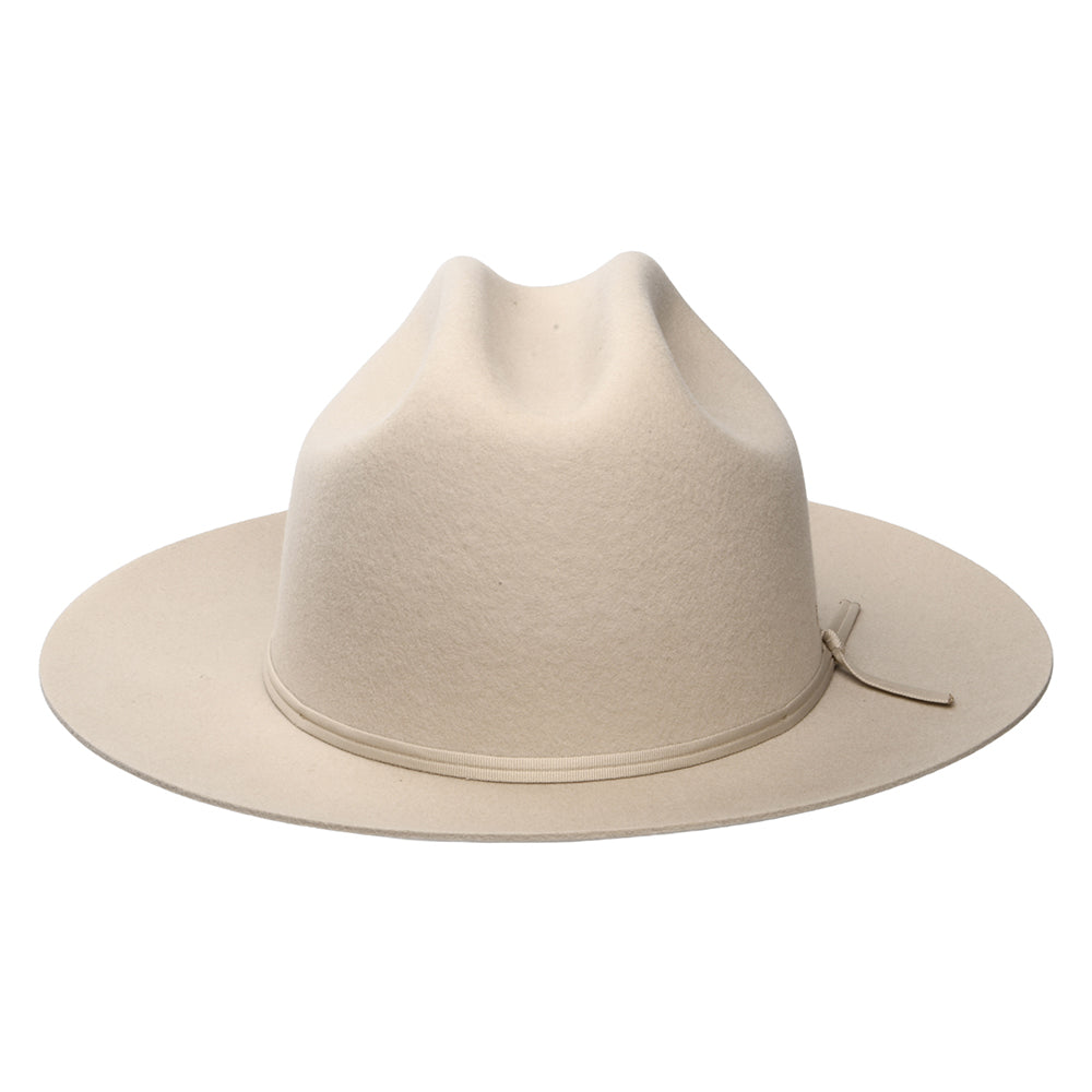 Chapeau de Cowboy Western en Feutre de Laine et Cachemire Ten Sleep beige clair STETSON