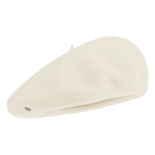 Béret Authentique en Laine Mérinos naturel LAULHÈRE